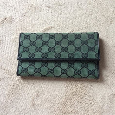 gucci 財布 レディース 緑|white Gucci bag.